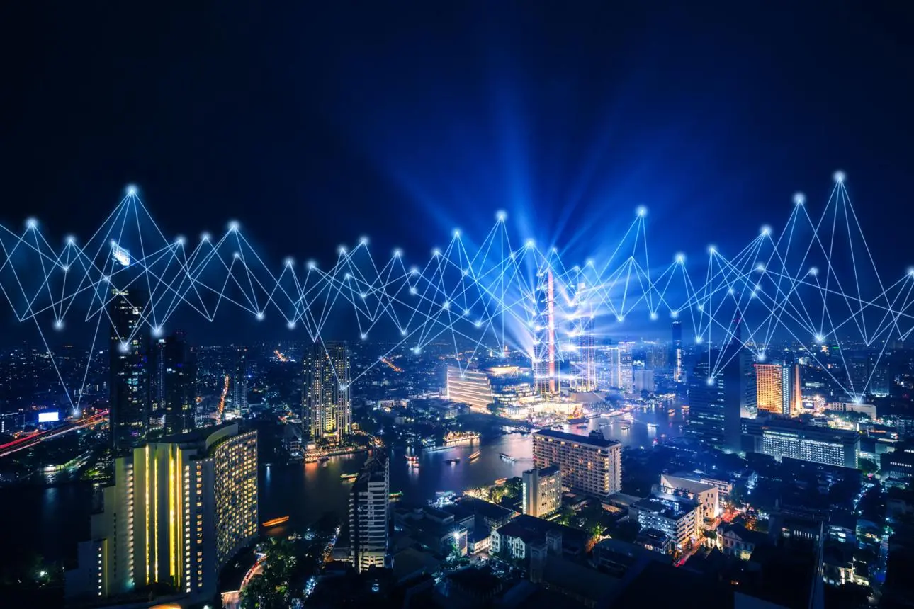Global infrastructure visual